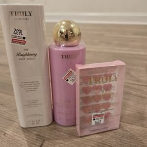 ✨ NEW Truly Beauty Clinical Skincare Bundle (NWT/Sealed) ✨ 3pc Sealed Set